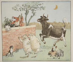 Le Chat et le Violon, illustration de 