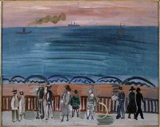 "La plage de Sainte-Adresse"