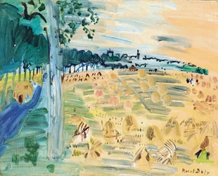Langres, vers 1935 (huile sur toile)