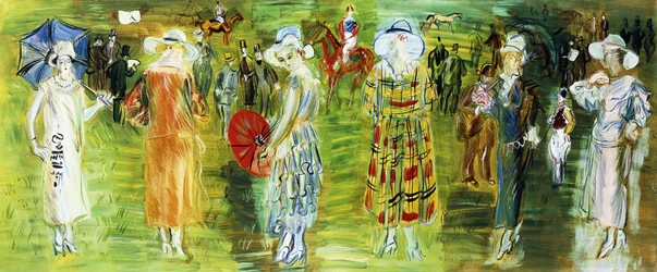 Les Mannequins de Poiret aux courses en 1923