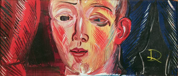 Portrait (huile sur toile)