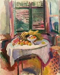 Nature morte aux volets fermés