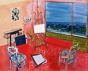 Studio à Vence (huile sur toile)