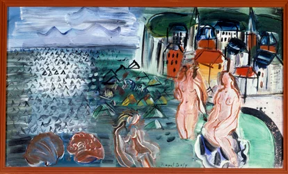 La baie de Sainte-Adresse (Sainte-Adresse), 20e siècle (huile sur toile)