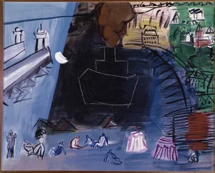 The Black Cargo (huile sur toile, 20e siècle)