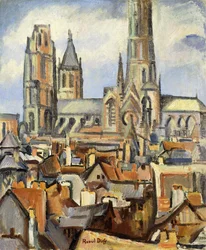 Les Toits de Rouen, vers 1902-03 (huile sur toile)