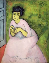 La femme en rose