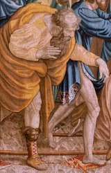 Série Actes des Apôtres. Saint Paul et Saint Barnabé à Lystre. Huitième tapisserie de la série