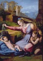 La Madone au diadème bleu ou La Madone au voile