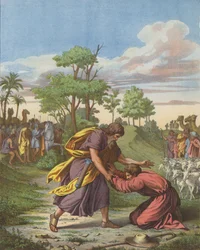 Réconciliation de Jacob et Ésaü