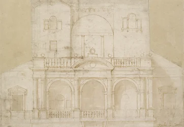 Conception architecturale (Villa Madama)