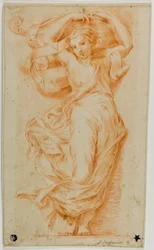 Cariatide avec joug et rouleau