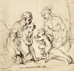 Conception de la Sainte Famille de la maison Canigiani à Munich