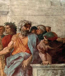 Disputa, de la Stanza della Segnatura, 1508-11 (détail)