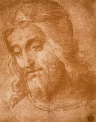 Étude pour le visage du Rédempteur