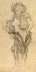 Étude de nu, vers 1905