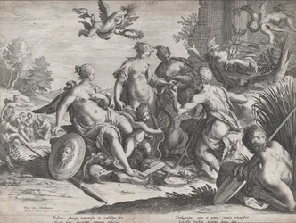 Le Jugement de Pâris, 1589