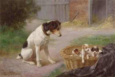 Une mère fière, c.1910