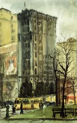 Un jour de pluie à New York