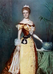 Auguste Viktoria, impératrice allemande, fin du 19ème siècle