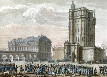 Destruction du donjon de Vincennes