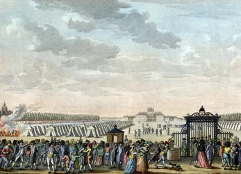 Troupes au Champ de Mars