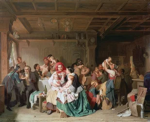 Salle de vaccination. 1857