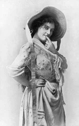 Evie Greene 1876-1917, actrice anglaise, 1902-1903