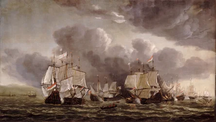 La bataille de Livourne, 4 mars 1653