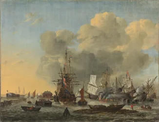 Le calfatage des navires au Bothuisje sur l