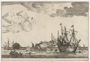 Deux navires prêts pour réparation