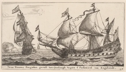 Deux frégates néerlandaises