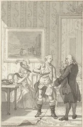 Illustration pour la pièce de théâtre Het Tweegevegt van Jester