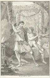 Lucius Aemilius Sejanus sauve la vie de Tibère