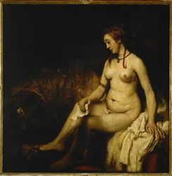 Bathsheba dans le bain ...