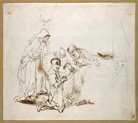 Isaac bénissant Jacob