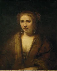 Portrait de Hendrijke Stoffels ...