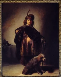 Autoportrait en costume oriental