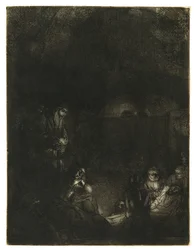 La Mise au tombeau, vers 1654