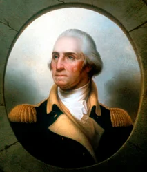 George Washington 1732-99, premier président des États-Unis 1789-97