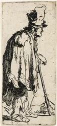 Mendiant avec une main estropiée, vers 1629