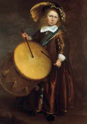 Garçon avec tambour, 17ème siècle