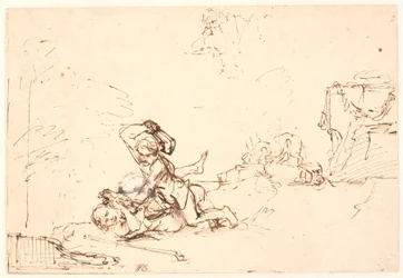 Caïn tuant Abel