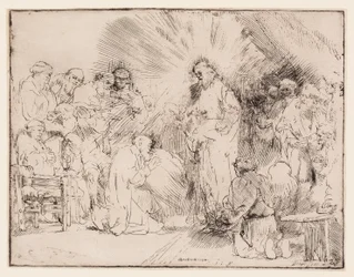 Le Christ apparaissant aux Apôtres