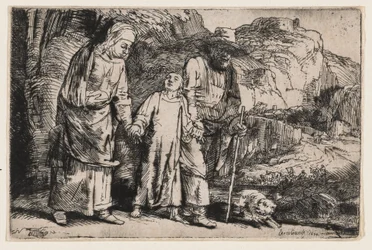 Le Christ revenant du Temple avec ses parents