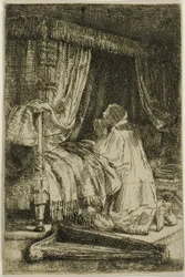 David en prière