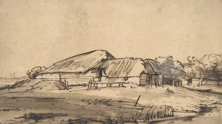 Groupe de bâtiments de ferme, vers 1648-1652