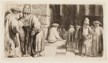 Juifs dans la synagogue