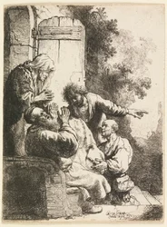 Le manteau de Joseph apporté à Jacob