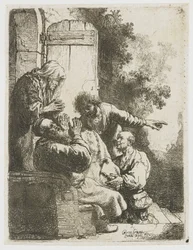 Le manteau de Joseph apporté à Jacob
